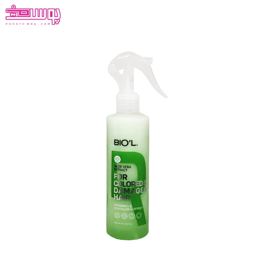 اسپری دو فاز مو بیول مدل آلوئه ورا حجم 450ml