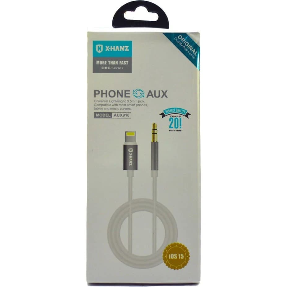 کابل و تبدیل لایتنینگ به AUX مدل Xhanz AUX910 — تصویر ۳