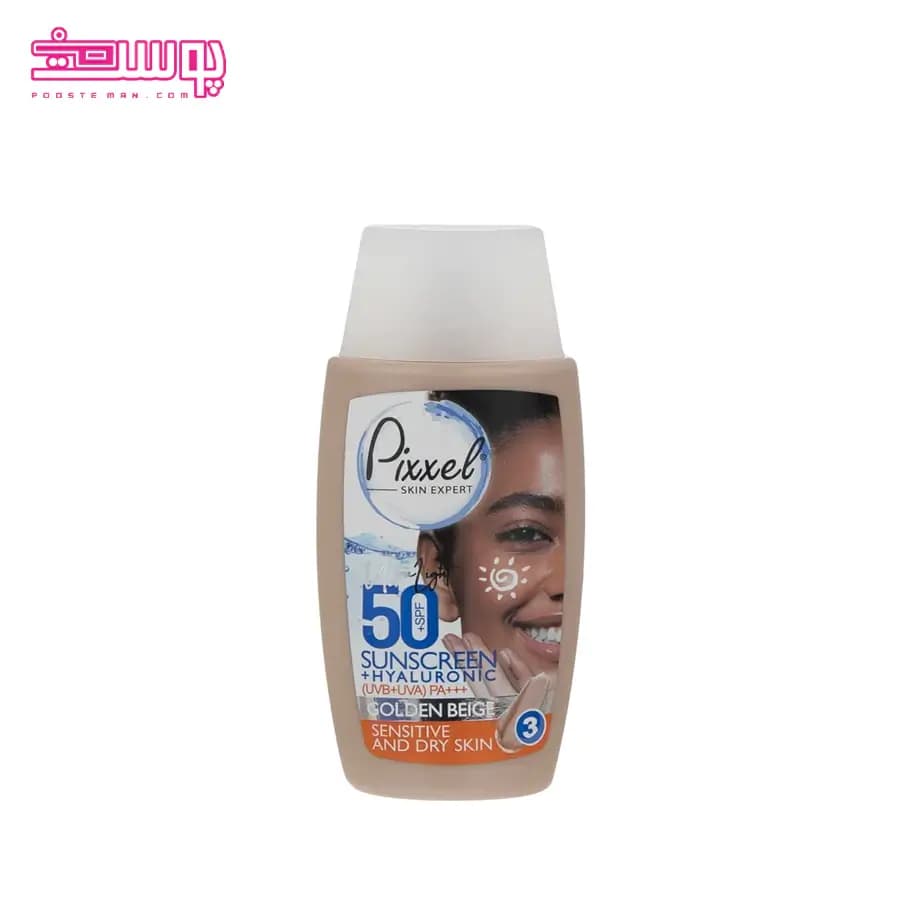 کرم ضد آفتاب رنگی پیکسل مدل Dry Skin حجم 50ml