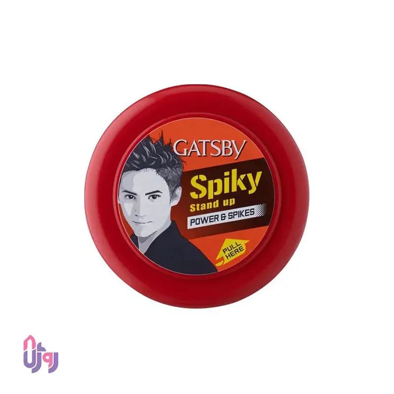 واکس مو گتسبی قرمز | GATSBY مدل Spiky حجم 75 گرم — تصویر ۳