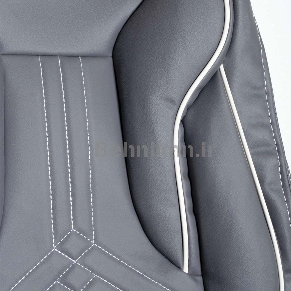 روکش صندلی چرم طرح سناتور برند رایکو مناسب پراید 111 کد 89496 — تصویر ۲