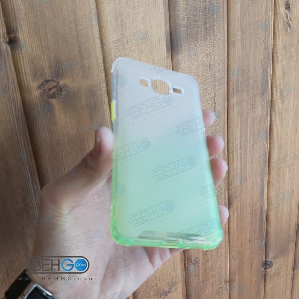 قاب گوشی گرند پرایم کاور جی 2 پرایم قاب محافظ لنز دار سامسونگ G530 گارد مدل جدید 2 رنگ مناسب گوشی موبایل سامسونگ New 2 Color CASE COVER For Samsung Galaxy G530/G532/J2 Prime /Grand prime — تصویر ۲