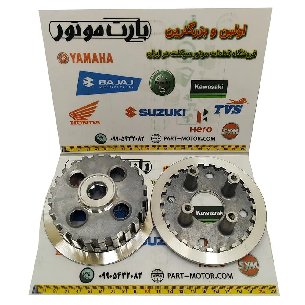 چهار شاخ کلاچ خالی موتور سیکلت آپاچی 150 و 160 و 180 — تصویر ۲