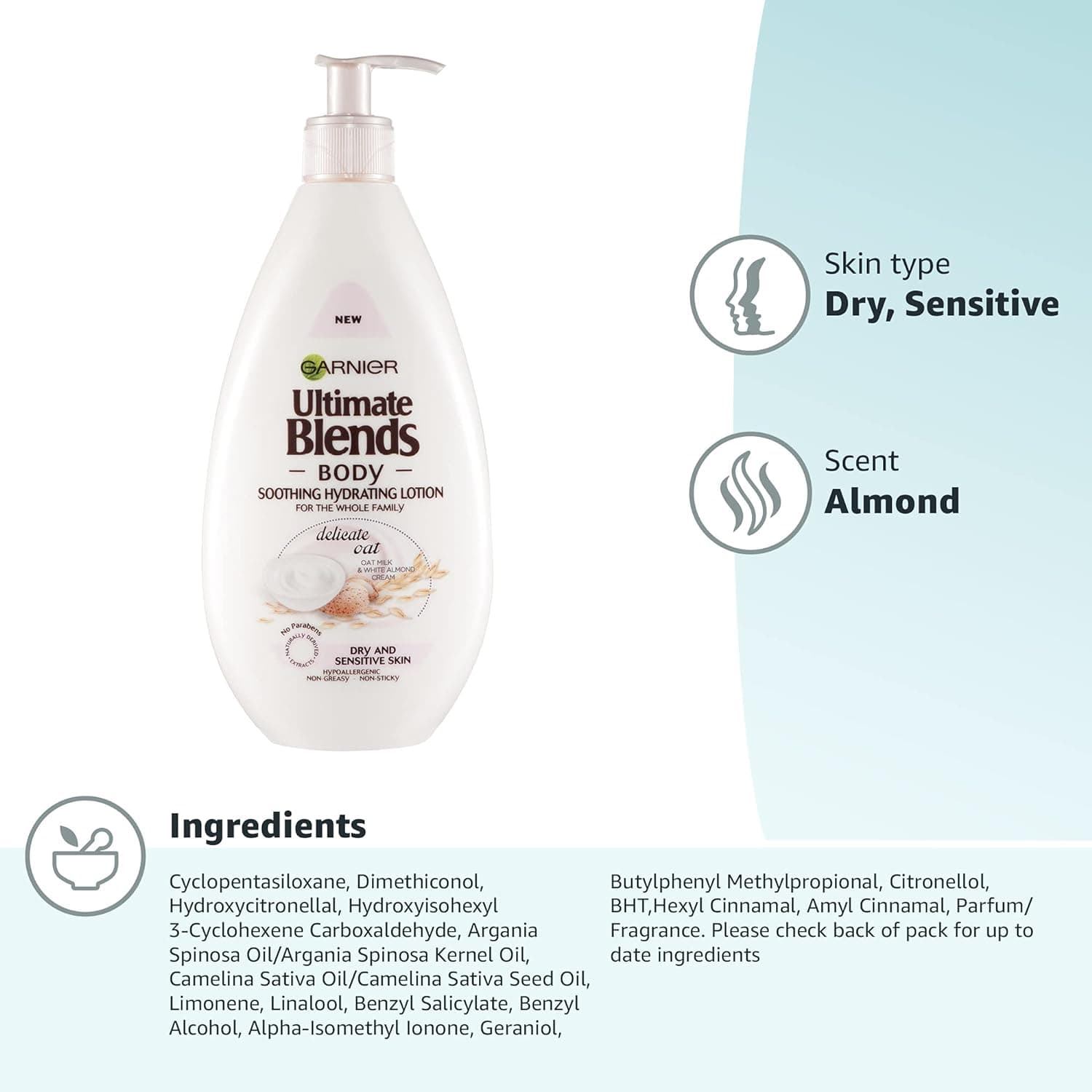 لوسیون بدن تسکین دهنده جو دوسر گارنیر Ultimate Blends — تصویر ۳