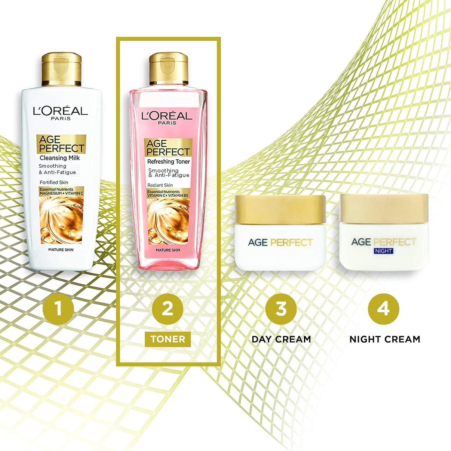 تونر جوانساز Age Perfect لورال اصل — تصویر ۳