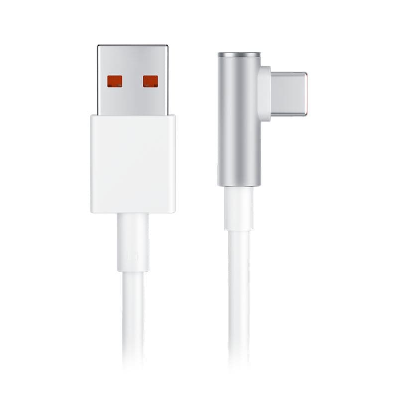 کابل شارژ Fast Charge شیائومی – Type-A به Type-C (L شکل)