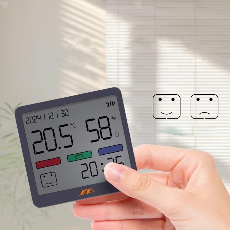 دماسنج و رطوبت سنج رو میزی JIMIHOME – مدل JM-G3002 — تصویر ۳