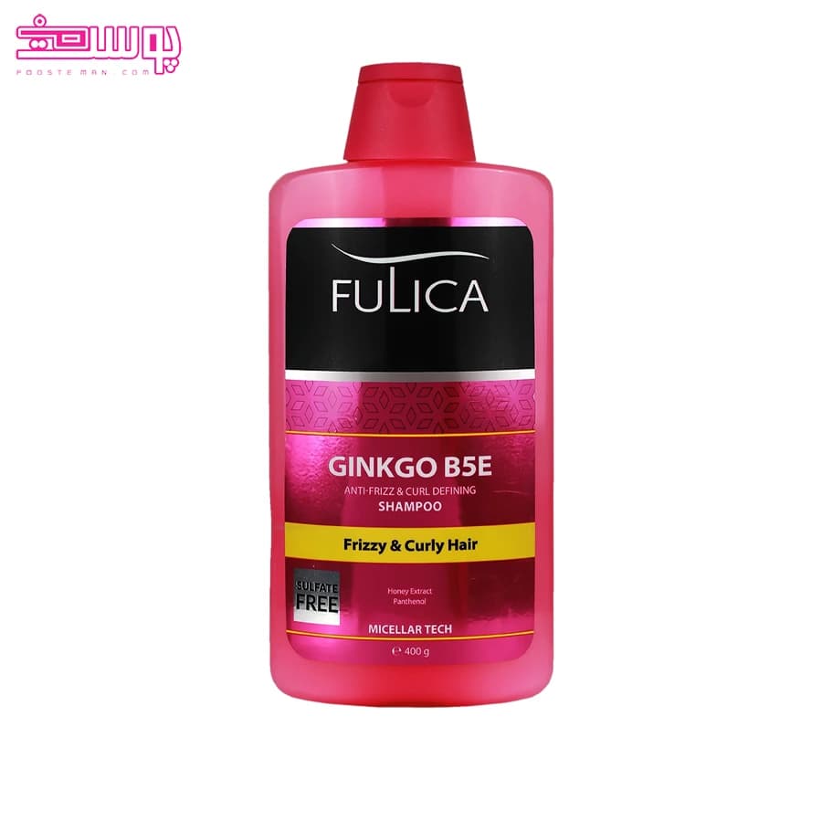 شامپو فاقد سولفات Ginkgo B5E فولیکا حجم 400ml