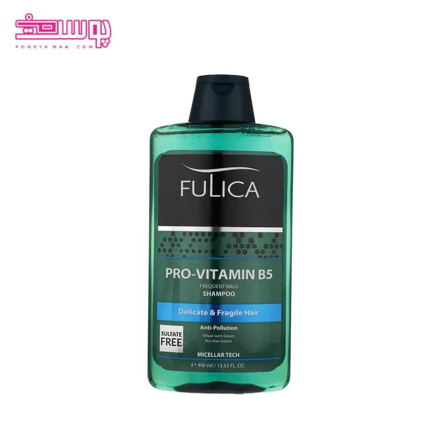 شامپو فاقد سولفات روزانه فولیکا مدل Pro Vitamin حجم 400ml