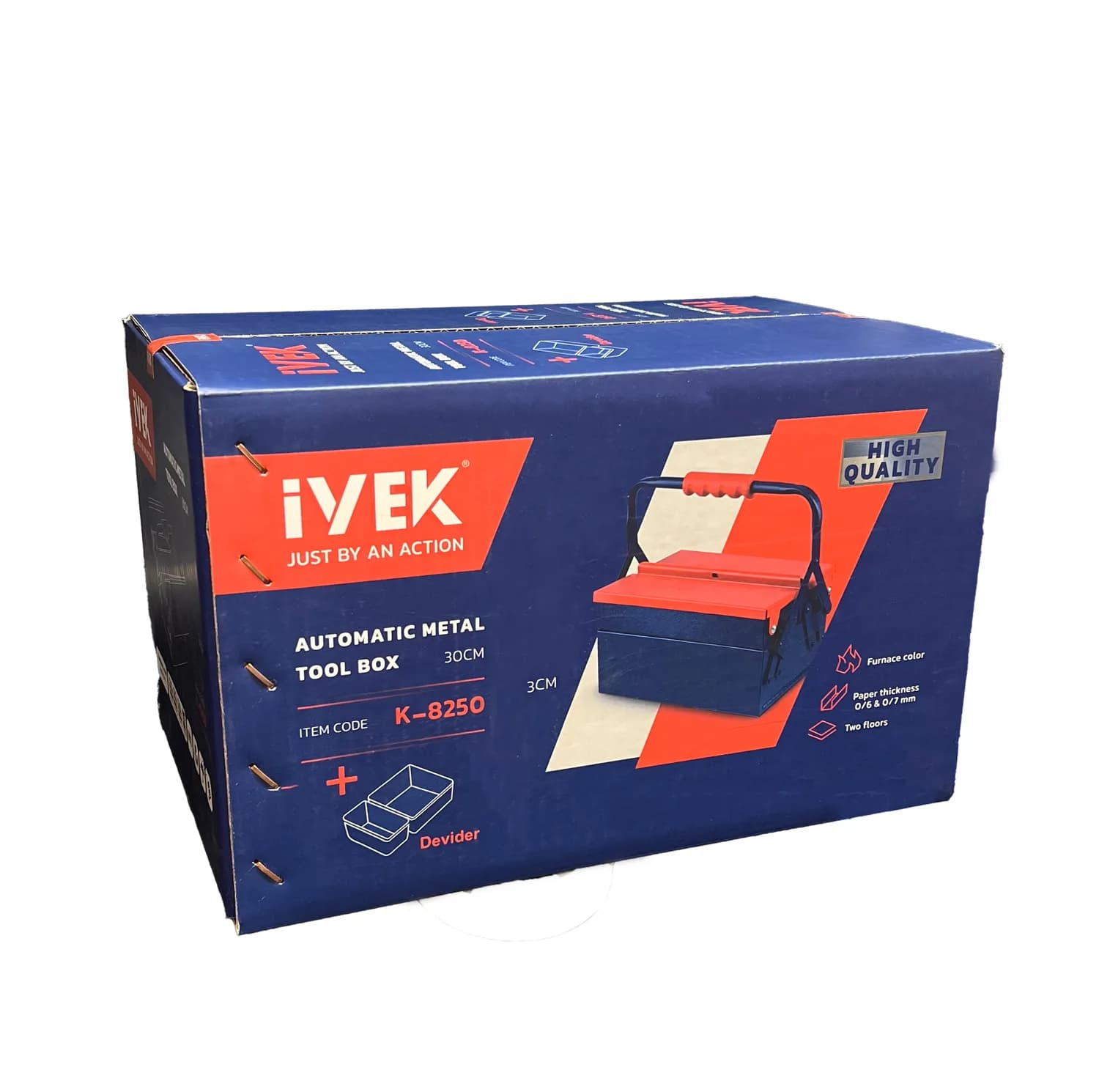 جعبه ابزار ایوک مدل K-8250 — تصویر ۵