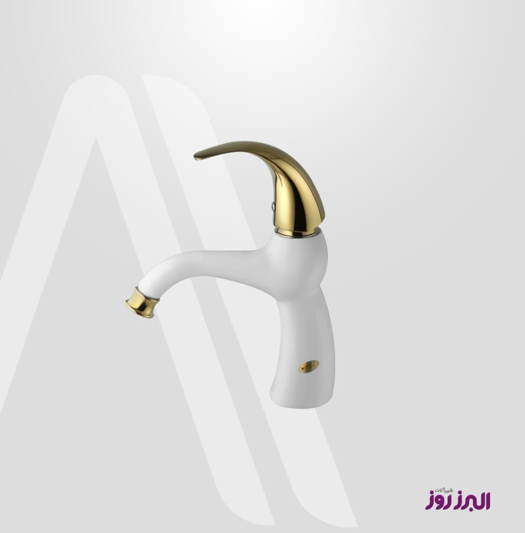 شیر روشویی مدل جوکر سفید البرز روز (ALBORZROOZ)