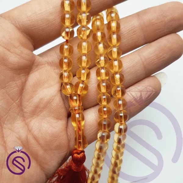 تسبیح سندلوس 101 دانه نباتی ریز کد 22504 — تصویر ۲