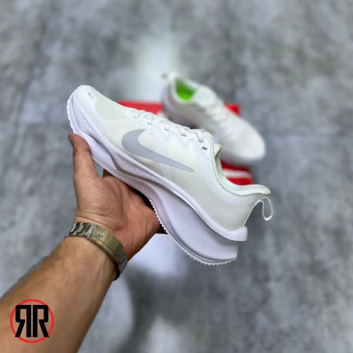 کفش کتونی زنانه نایک زوم ایکس ZoomX سفید کفی سفید — تصویر ۲