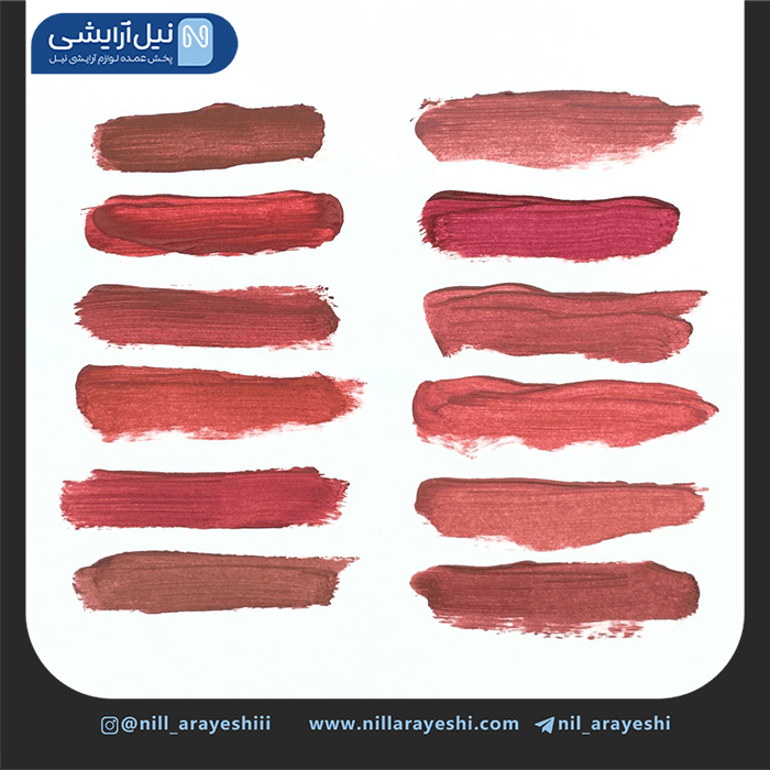 پک رژ لب مایع نود کالر کاستل دوازده عددی کد 4189 — تصویر ۵