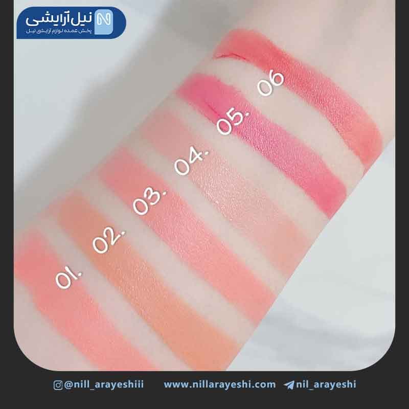 رژگونه مایع پد دار آرت اسکین کد as976021 — تصویر ۳