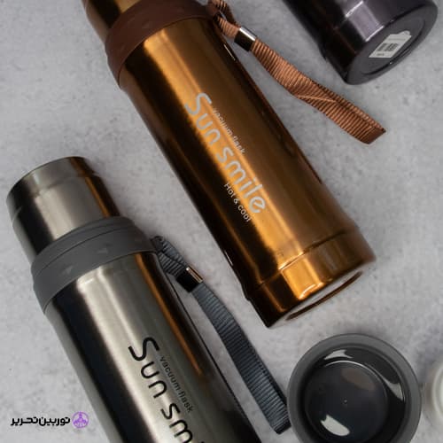 فلاسک sun smile استیل 600میل — تصویر ۵