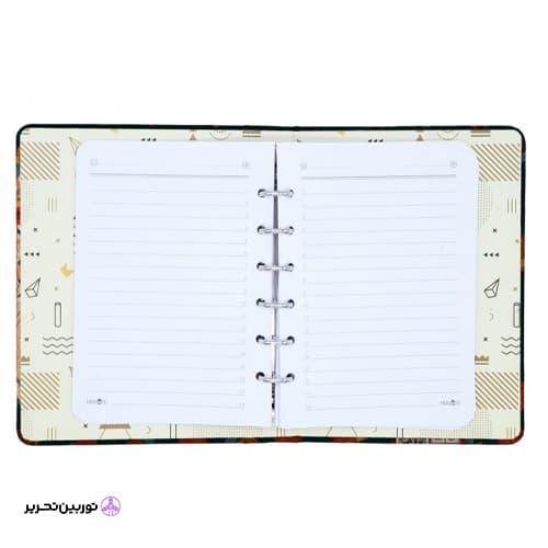 کلاسور 6 حلقه یادداشتی جلد سخت مستر نوت — تصویر ۲