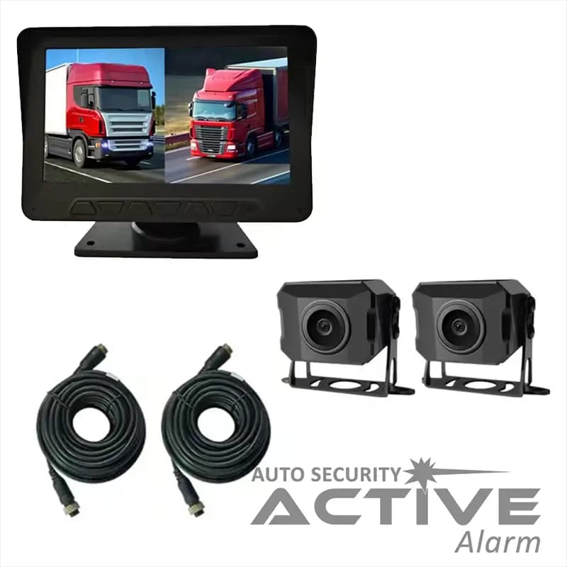 دوربین ثبت وقایع مدل DA-7002 دو دوربین کامیون — تصویر ۲