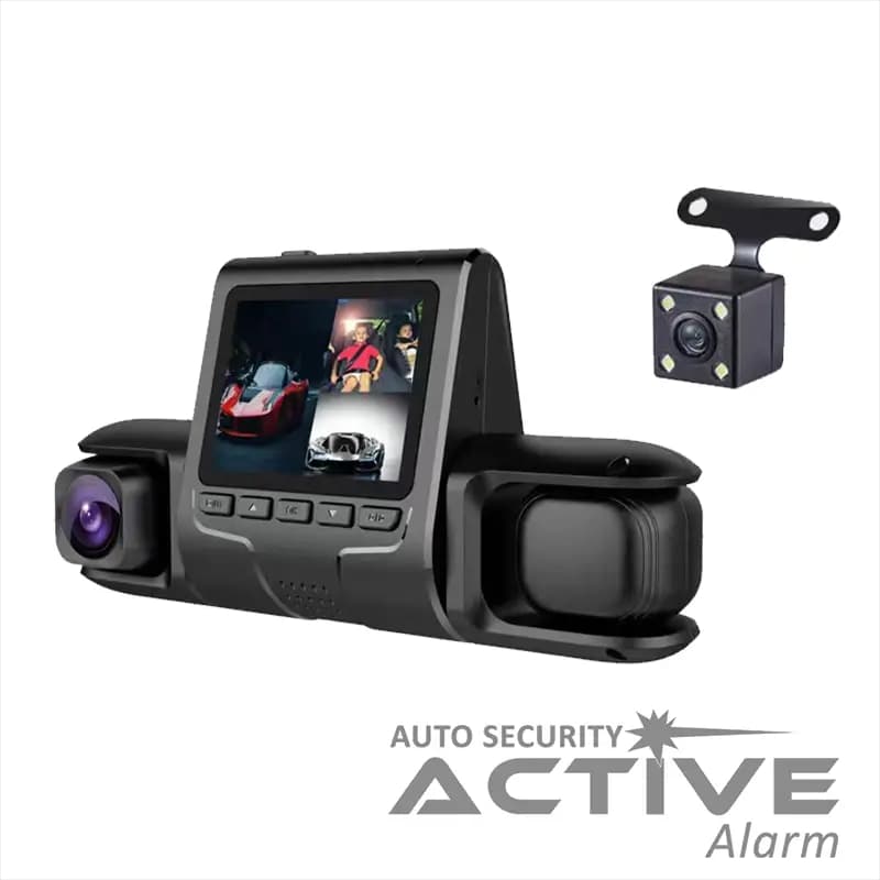 دوربین ثبت وقایع خودرو سه دوربین مدل DA-T203 — تصویر ۳