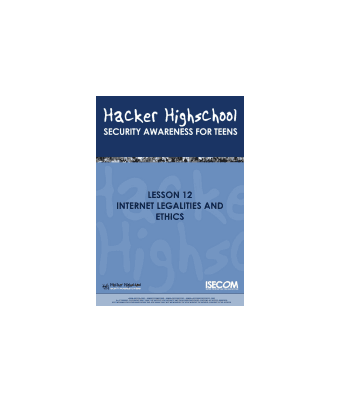کتاب HHS.12 Hackers High School Legalities And Ethics