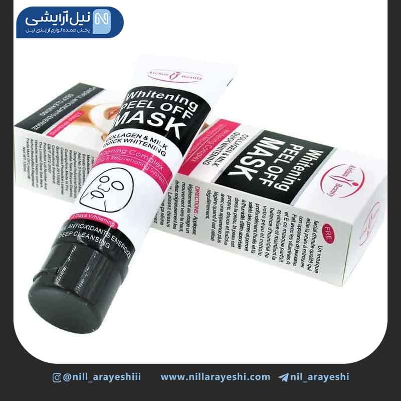 ماسک صورت پیل آف تیوپی سفید کننده آیچون بیوتی کد A c218 – 1 — تصویر ۲