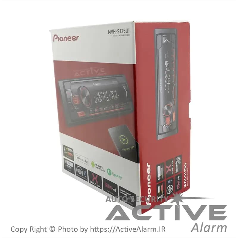 ضبط دکلس بلوتوثی پایونیر مدل MVH-S125UI — تصویر ۶