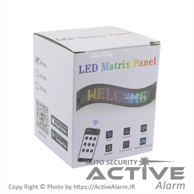 نوار LED کنترلی (64*20) — تصویر ۲