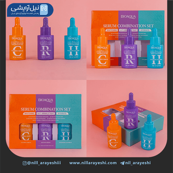 پک سرم پوست تخصصی بیوآکوا سه عددی کد BQY84052 — تصویر ۲