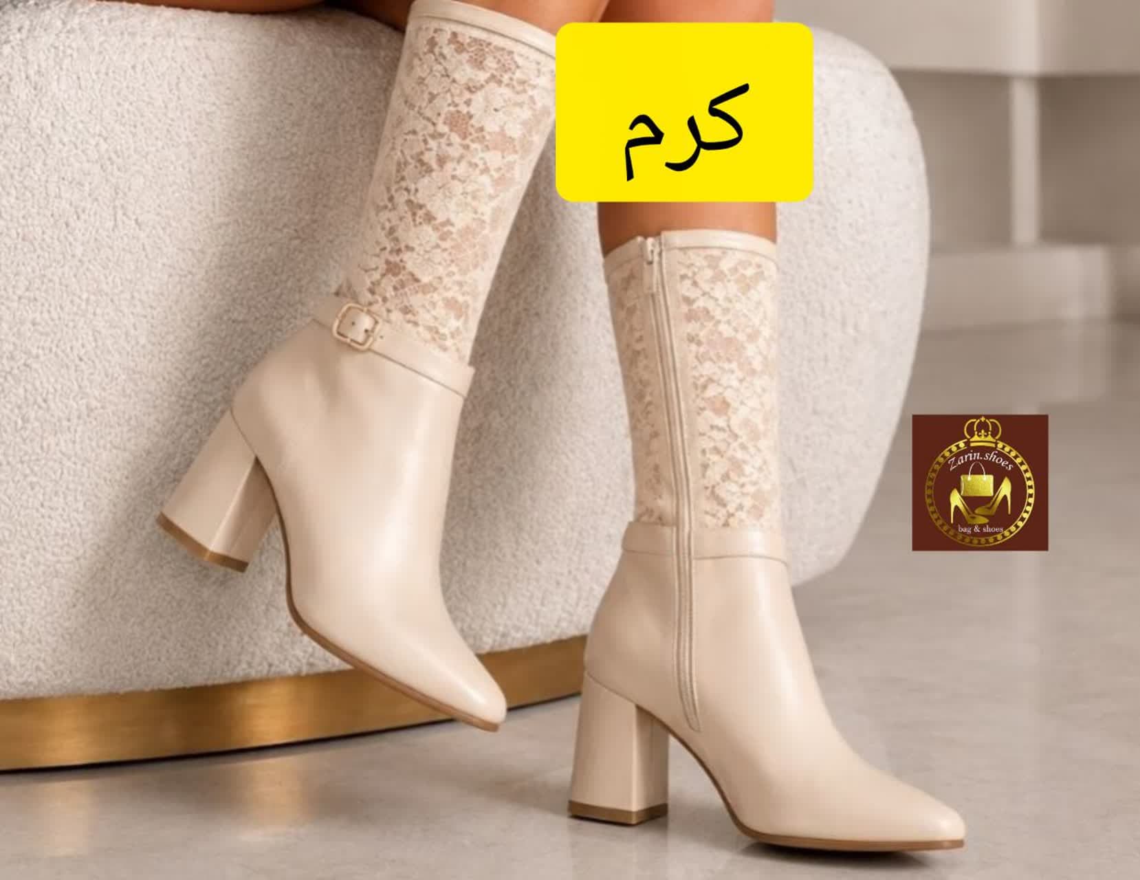 بوت بلند مجلسی زنانه گیپوری — تصویر ۷
