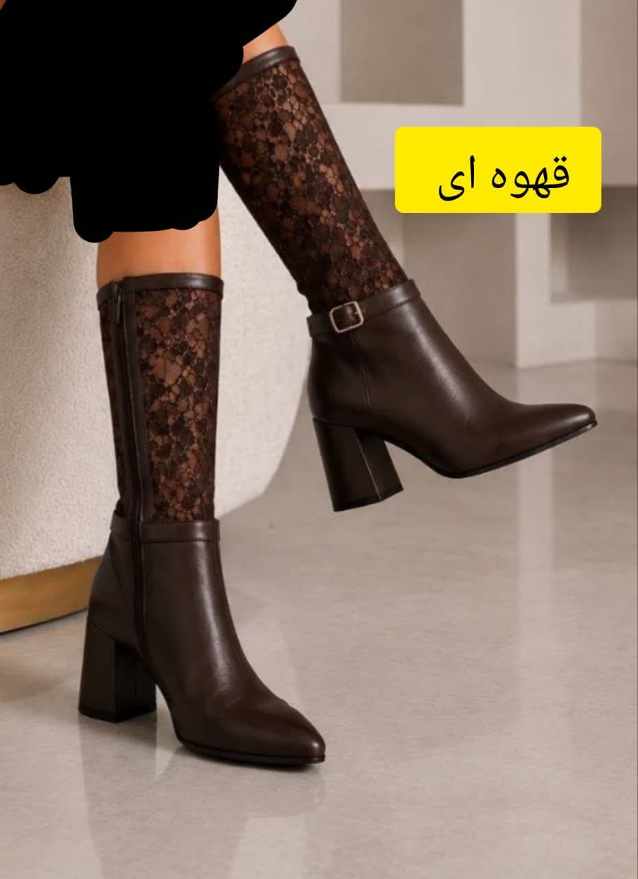 بوت بلند مجلسی زنانه گیپوری — تصویر ۸