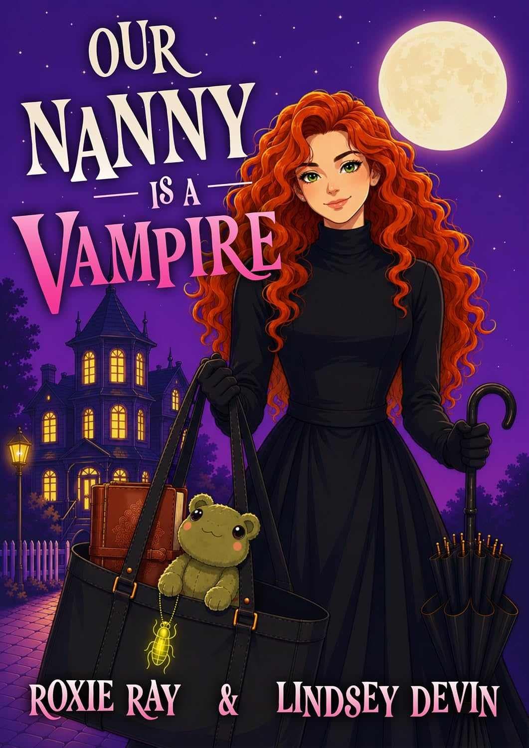 کتاب پرستار بچه ما یک خون‌آشام است (Our Nanny Is a Vampire) نسخه انگلیسی PDF | لیندزی دوین و روکسی ری