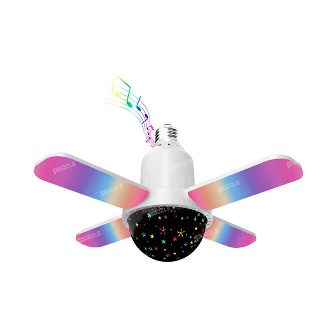 لامپ موزیکال و رقص نور مدل led deformation music lamp