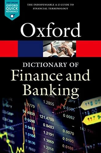 و دانلود نسخه کامل کتاب زبان اصلی A Dictionary of Finance and Banking (Oxford Quick Reference) 6th Edition PDF | دانلود کتاب خارجی