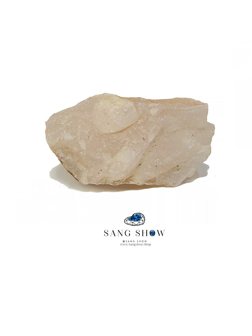 سنگ آراگونیت نارنجی دریایی نمونه ویژه و اصل و معدنی و زیبا S1109