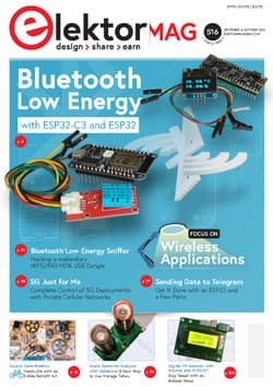 مجله Elektor؛ سپتامبر و اکتبر 2022
