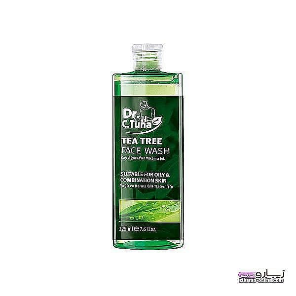 ژل شستشو سی تونا DR.C.TUNA TEA TREE ضدجوش حجم225ml اصل