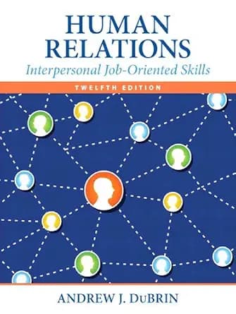 و دانلود نسخه کامل کتاب زبان اصلی Human Relations: Interpersonal Job-Oriented Skills PDF | دانلود کتاب خارجی