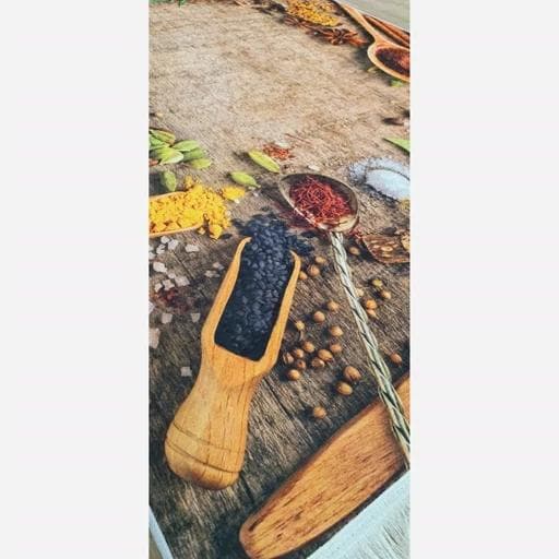 فرشینه | فرش چاپی برند حسن نیا چاپی آشپزخانه هازان ترک کد K151 (پس کرایه) — تصویر ۴