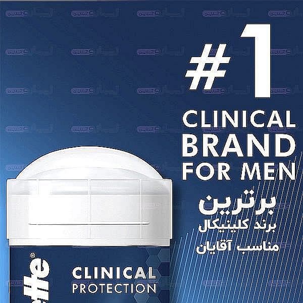 مام ژیلت کلینیکال GILLETTE CLINICAL ANTIPERSPIRANT SPORT TRIUMPH حجم48g اصل — تصویر ۲