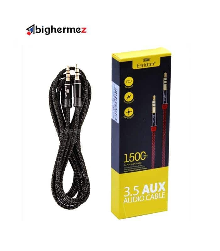 کابل صدا AUX ارلدام مدل ET-AUX04 به طول 1/5 متر