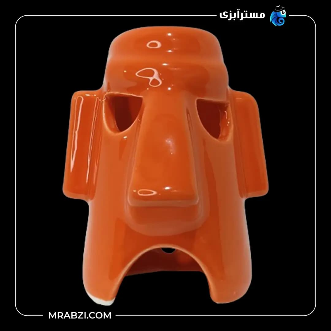 سفال رنگی صورتک بزرگ مدل mr11 — تصویر ۲