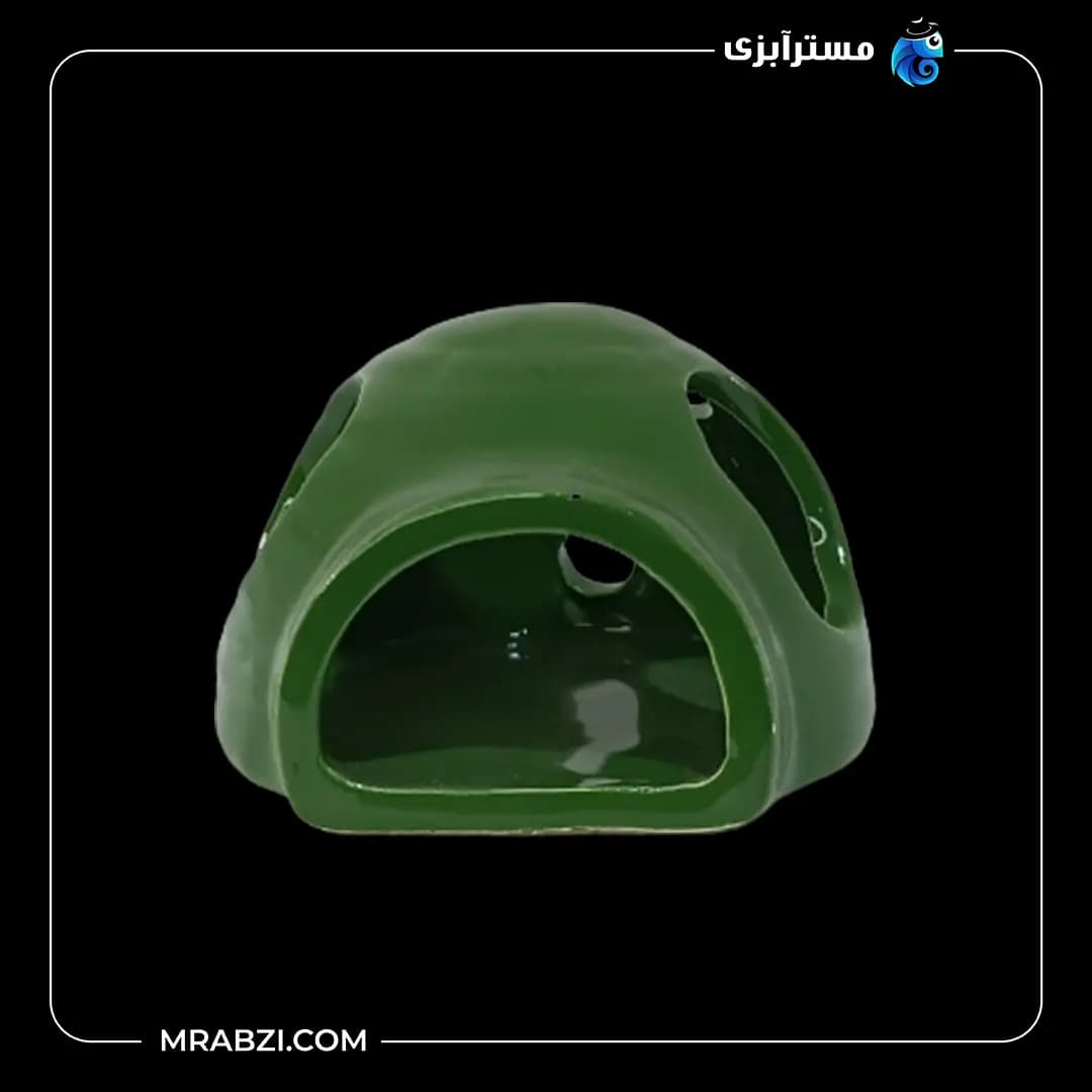 سفال رنگی اسکیمو بزرگ سوراخ دار مدل mr5 — تصویر ۲