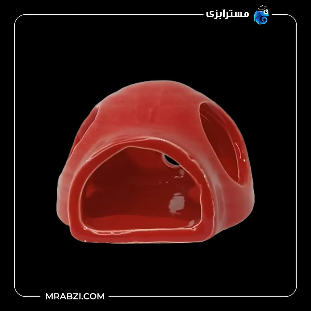 سفال رنگی اسکیمو بزرگ سوراخ دار مدل mr5