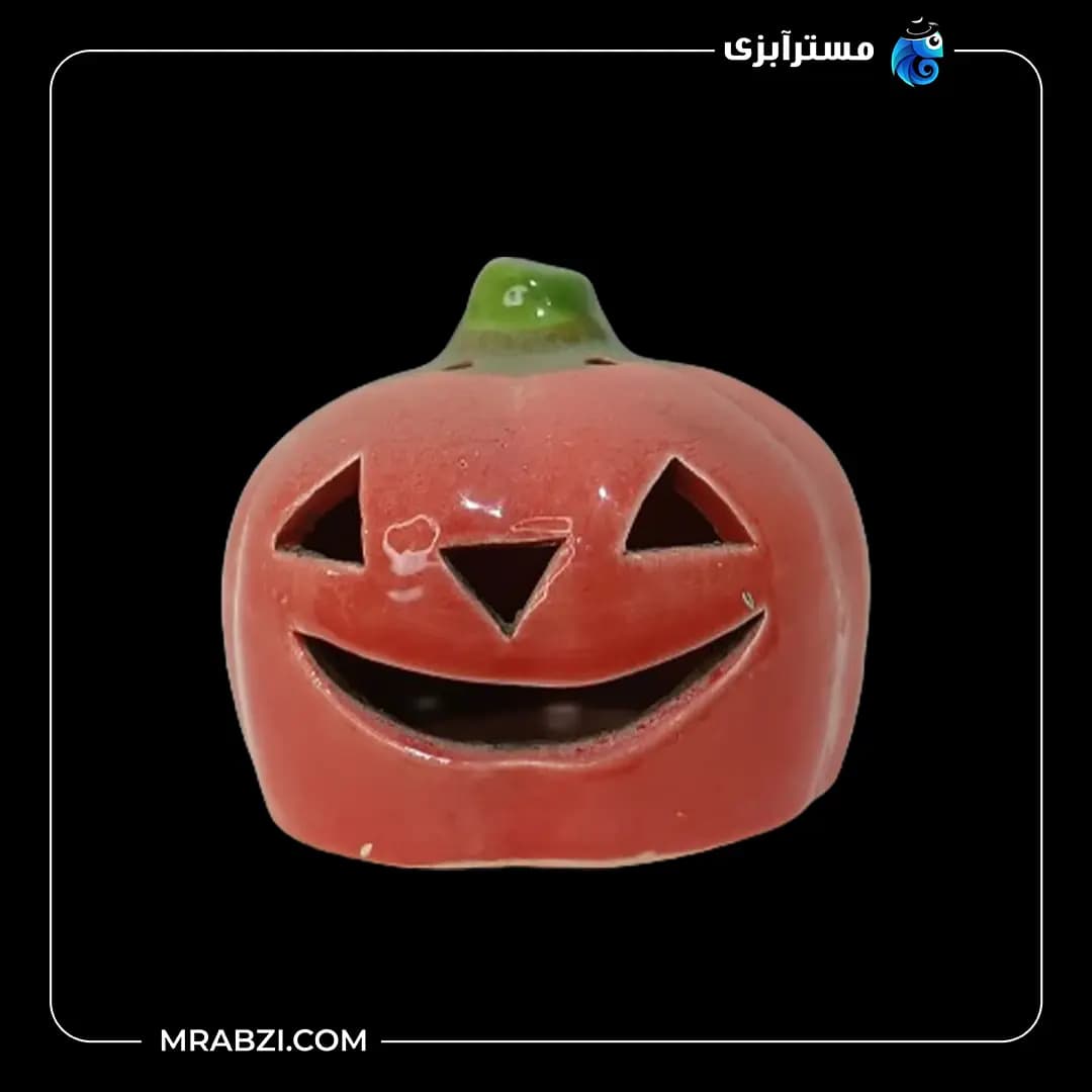 سفال رنگی کدو متوسط مدل mr32 — تصویر ۲