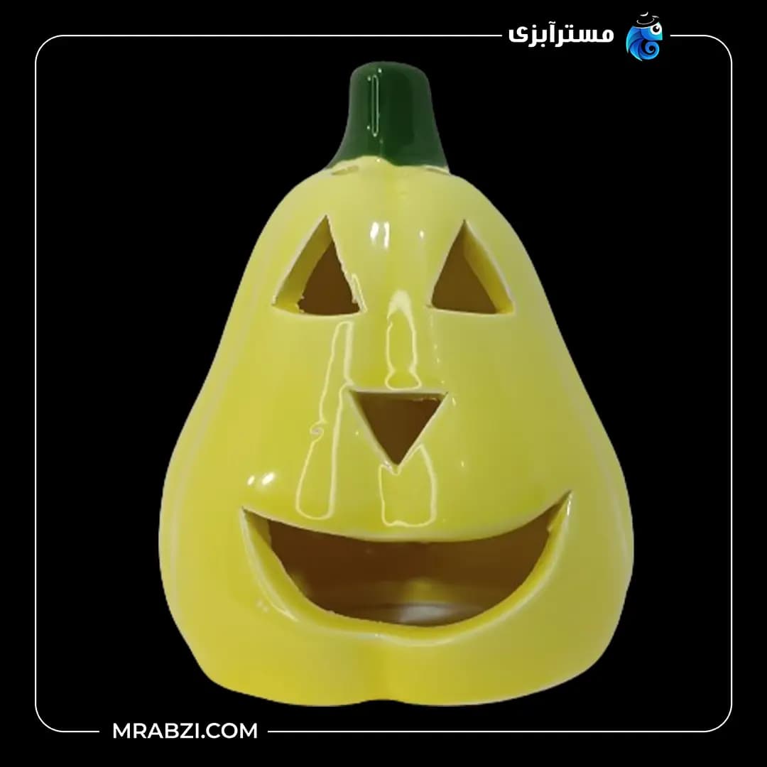 سفال رنگی کدو بزرگ مدل mr33 — تصویر ۴