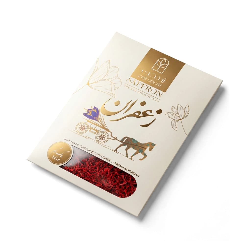 زعفران نگین پاکتی 1 گرمی