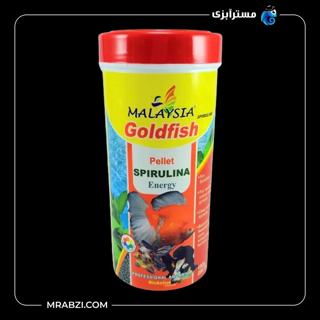 غذای ماهی مالزی مدل Goldfish وزن 180 گرم
