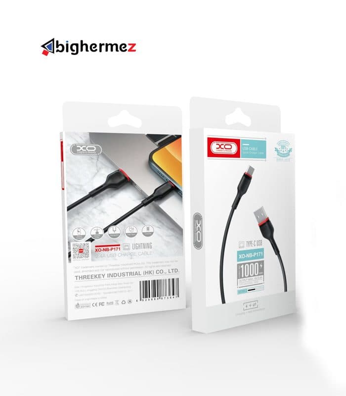 کابل شارژ TYPE-C ایکس او مدل NB-P171 — تصویر ۴