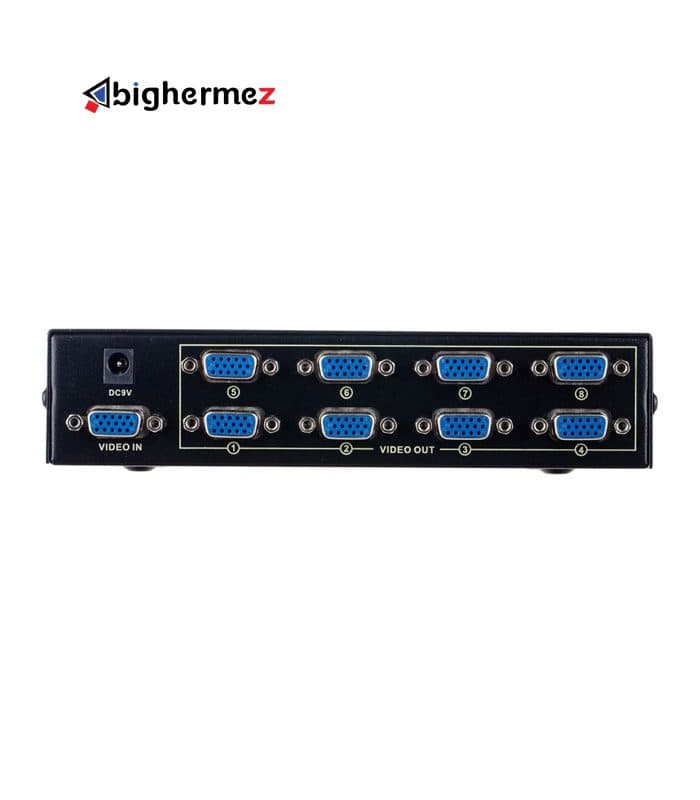 اسپلیتر 1 به 8 VGA پی نت 200MHZ مدل VGA-2008