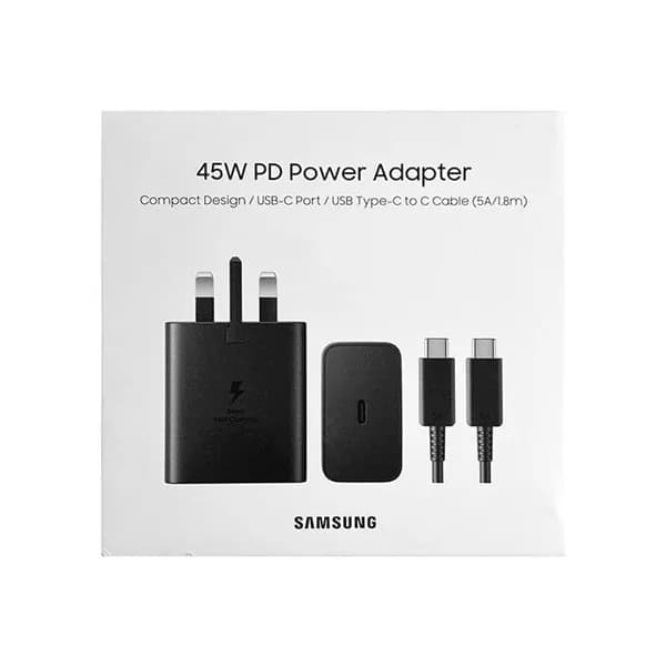 آداپتور سامسونگ 45W PD باکابل اورجینال — تصویر ۲